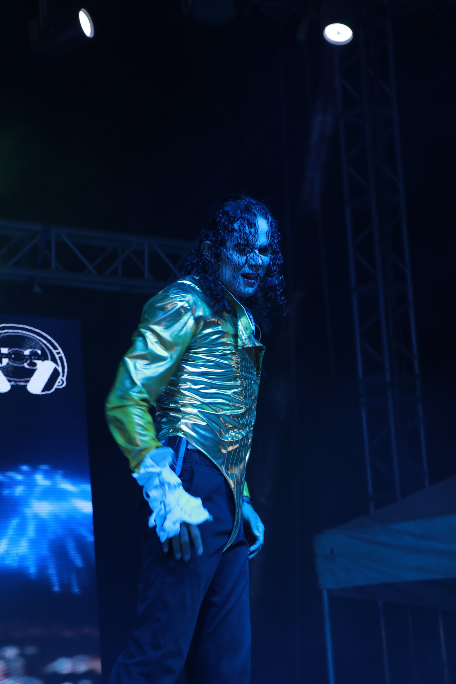 Omar Jackson en Spooky Town: la noche que Saltillo cantó con el Rey del Pop