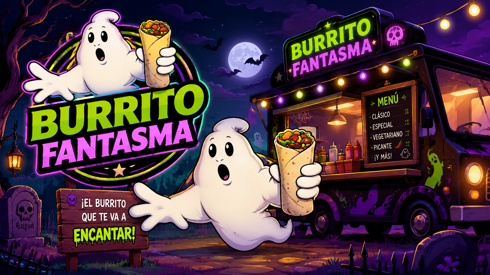 Burrito Fantasma: el burrito que solo aparece en octubre