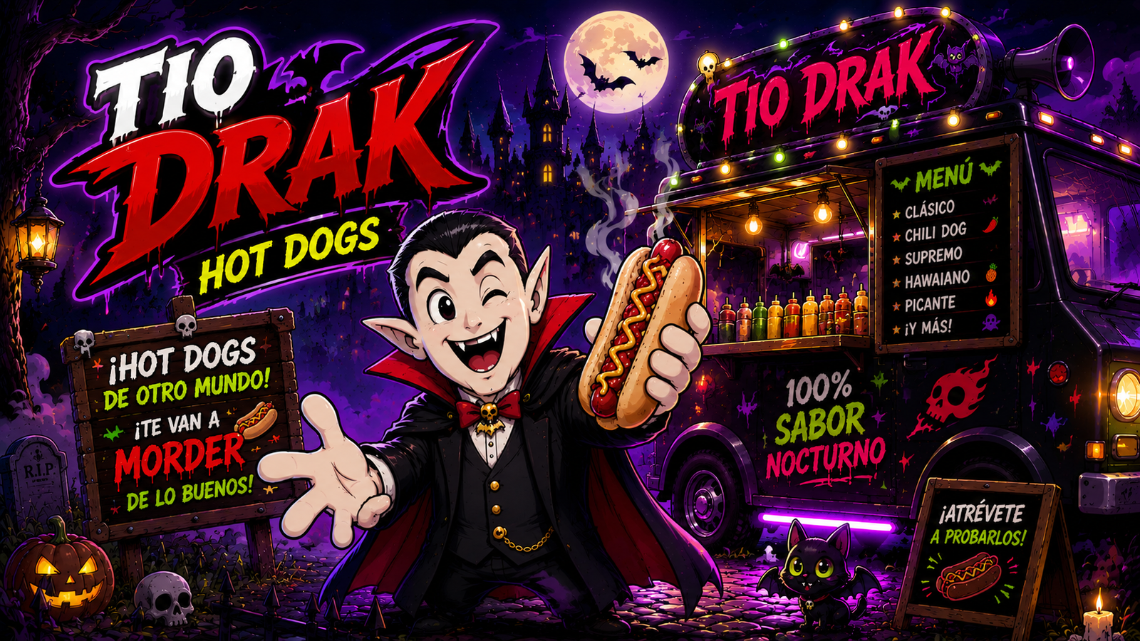 Tío Drak: los hot dogs que despiertan al monstruo del antojo
